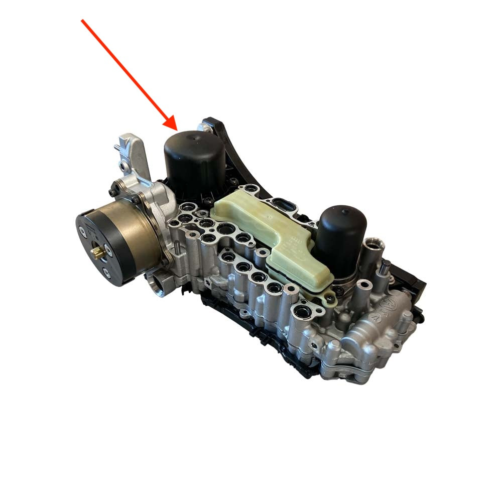Cover for filter housing mechatronics 7-speed Audi S-Tronic transmission DL382 | 0CK | AUDI Original part