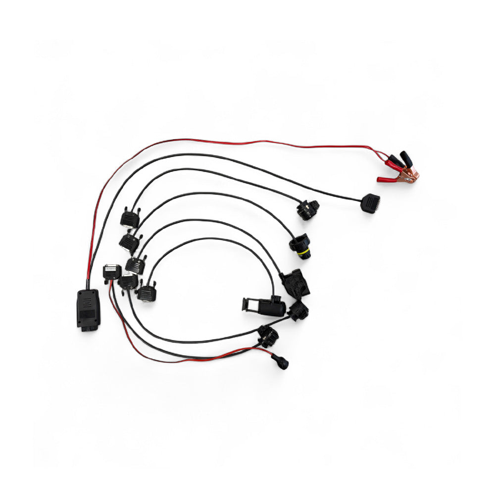 Plug set for DSG, S-Tronic, and Multitronic transmissions for direct OBD diagnostics