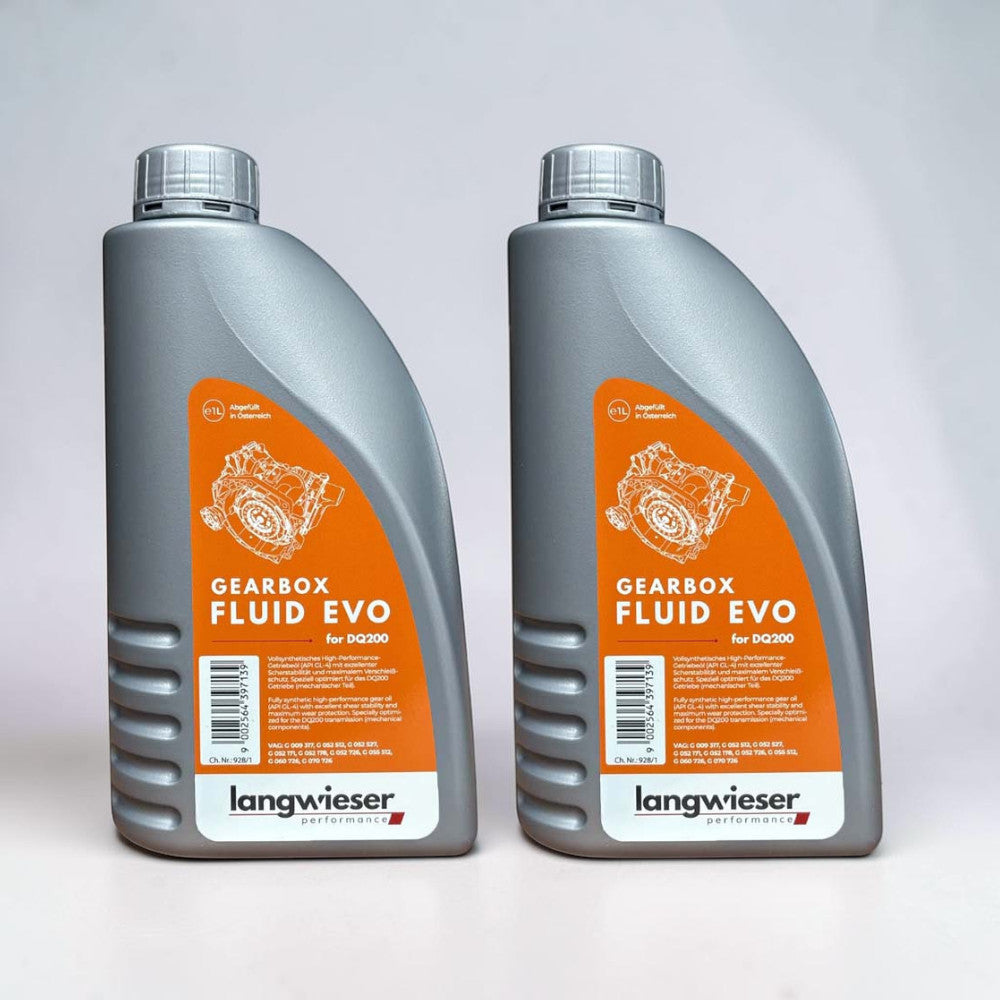 2x GEARBOX FLUID EVO for DQ200 (1L) | High-Performance Transmission Fluid DQ200