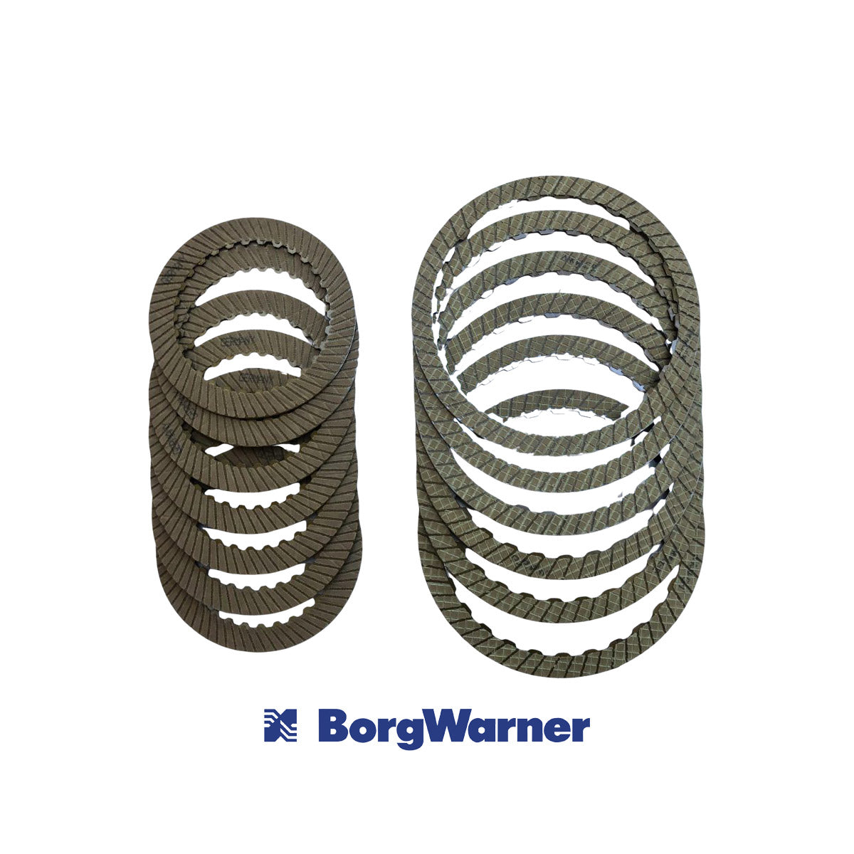 Set of clutch plates 6-speed DSG | 02E - DQ250 | BorgWarner