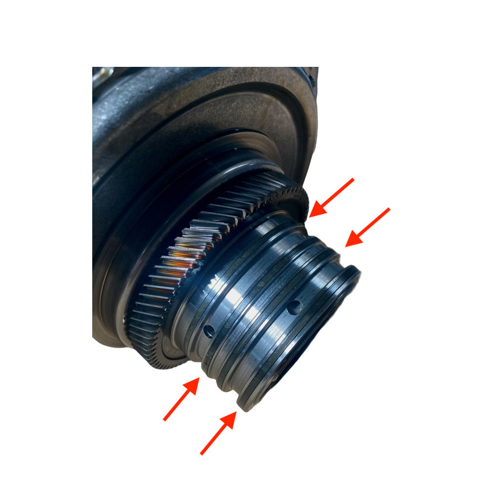 Set of sealing rings for dual clutch 7-speed S-Tronic | 0B5 - DL501